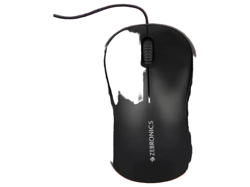 ZEBRONICS Comfort Wired Ambidextrous Optical Mouse