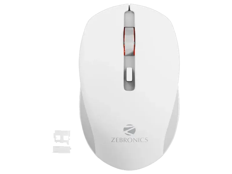 ZEBRONICS Jaguar Ambidextrous Optical Mouse High Precision, 4 Buttons, Plug & Play