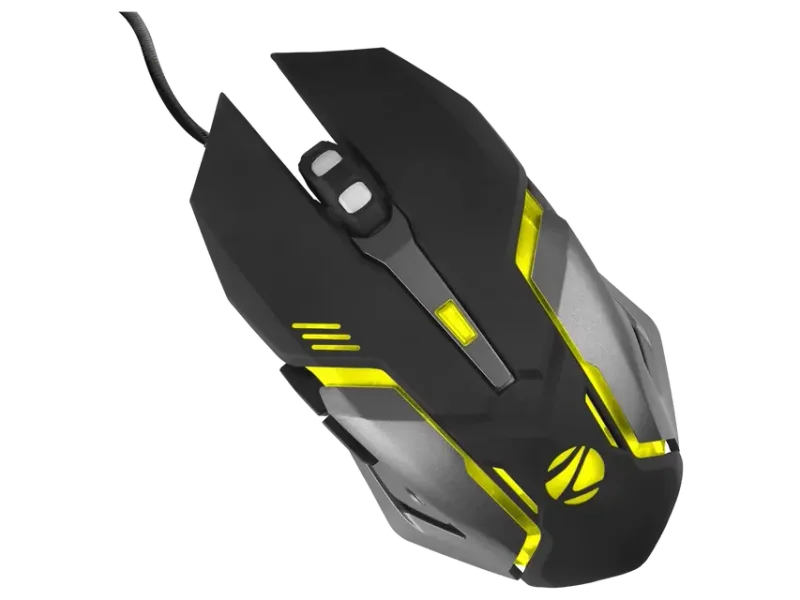 ZEBRONICS-Transformer-M with a High-Performance Gold-Plated USB Mouse (Black)