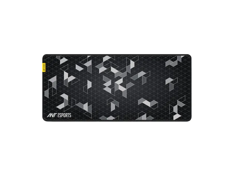 Ant Esports Pyramid Mouse Pad Gaming Mouse Pad Extended Mouse Mat (35.4*15.74*2mm) for Mouse Keyboard with Stitched Edges Waterproof Non-Slip Base Mousepads for Office Home Shop Gaming Extra Large