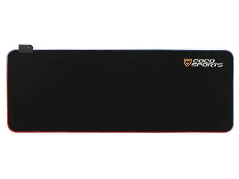 COCONUT MP01 RGB Large Extended Black Mousepad