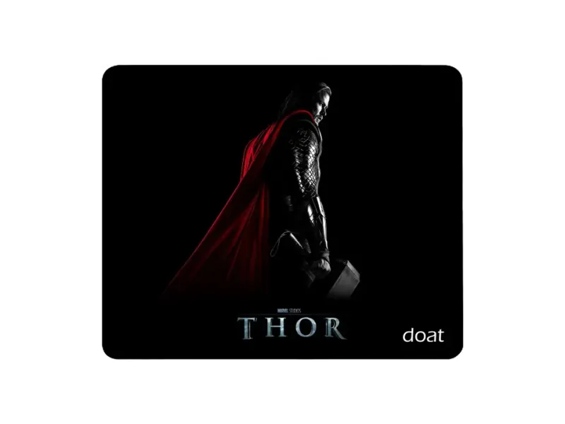 Doat Thor Avengers Mouse Pad for Laptop, Notebook, Gaming Computer Non-Slip Base Non Slip Base Mousepad