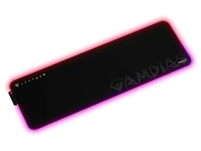 GAMDIAS NYX P3 RGB Extended Black Mousepad
