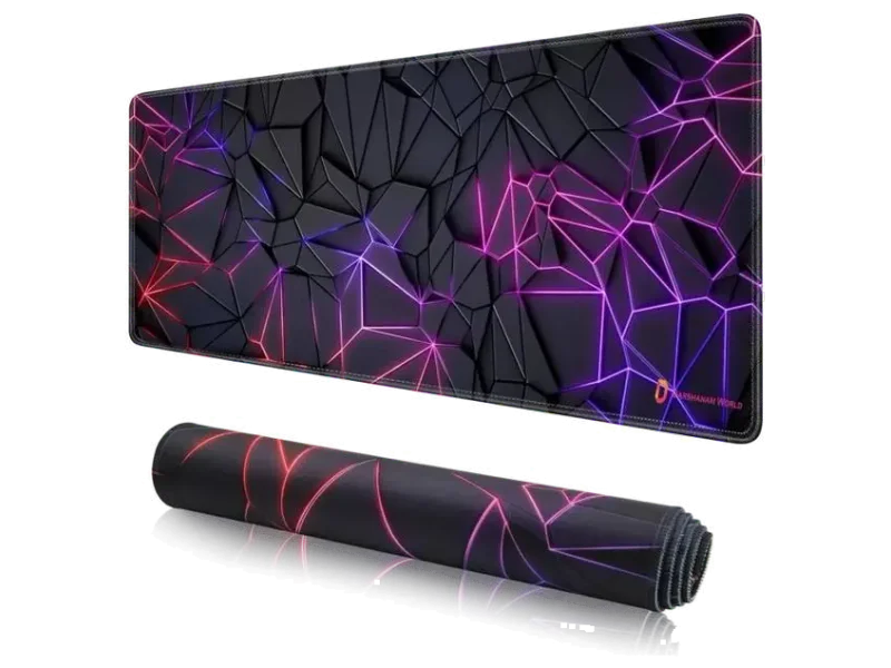 Gyanvi Large Gaming , Office Software Non Slip Base Dual Sided Mousepad