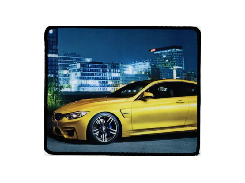 KJS NE Stylish Car Print Anti-Slip Mouse Pad Non Slip Base Mousepad