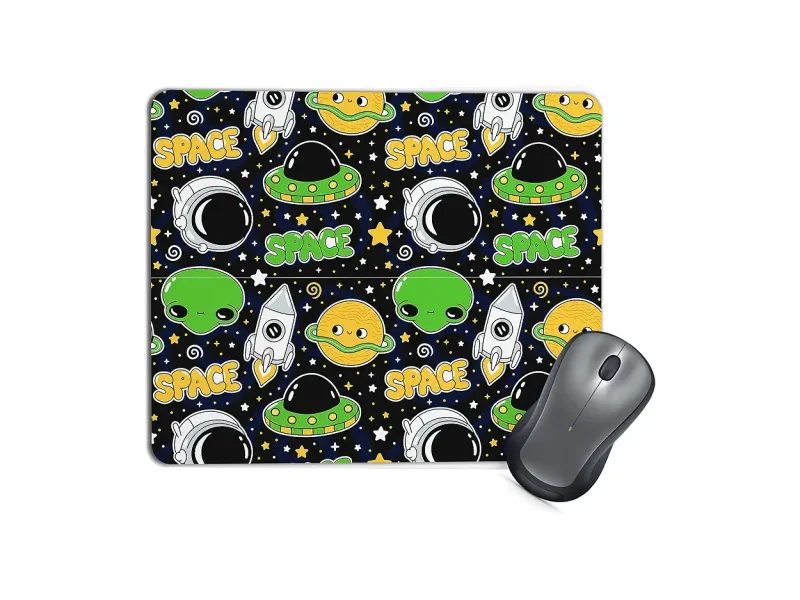 TrendoPrint MP84 Mouse Pad Computer Mouse Mat with Anti-Slip Rubber Base & Smooth Mouse Control with Spill-Resistant Surface for Laptop, Notebook, MacBook Pro, Gaming Computer