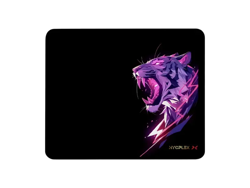 NYCPLEX X PREMIUM TIGER Mousepad Anti-Slip Rubber Base, Smooth Mouse Control Non Slip Base Mousepad