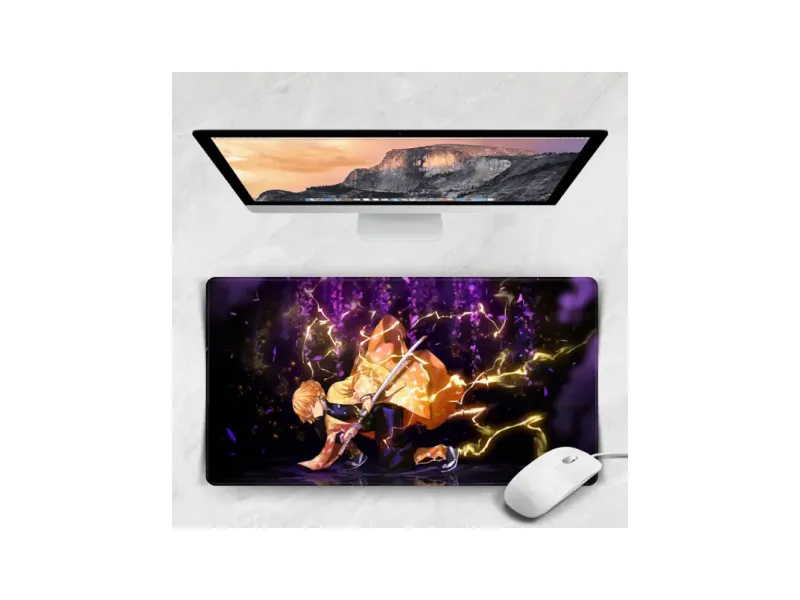 Replix Large Anime Printed Mousepad with Smooth Mouse Control Mouse Pad for Laptop Non Slip Base Mousepad