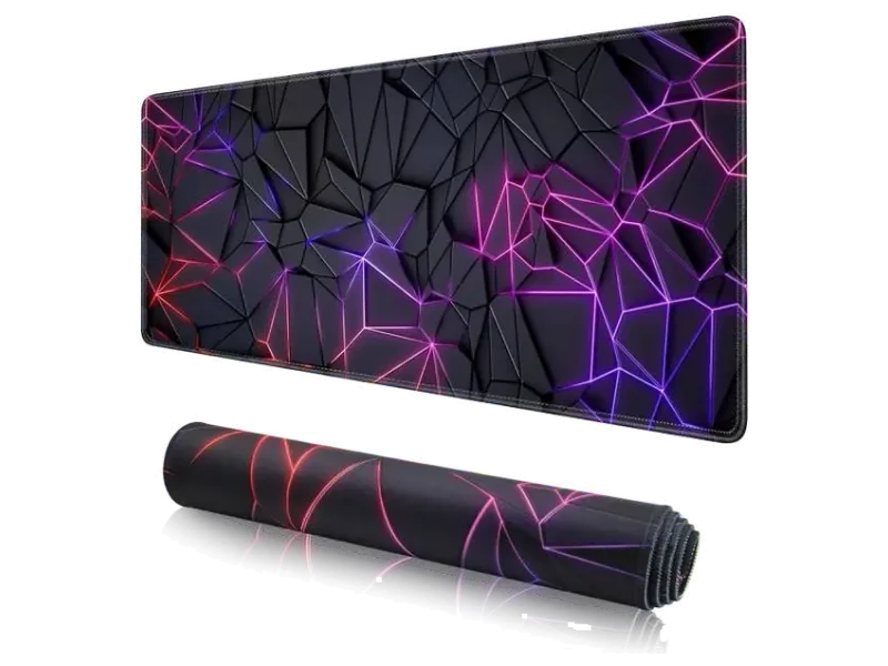 romj Gaming Mouse Pad | Large Size Desk Mat for Gamers & Office Use Non Slip Base Dual Sided Mousepad