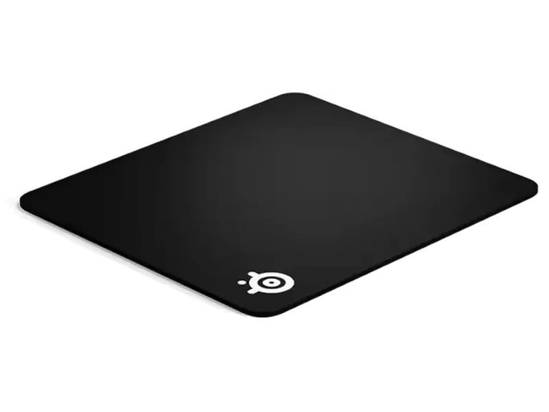 SteelSeries 63008 QcK Heavy, Thick Gaming Mouse Pad, 450 mm x 400 mm, Cloth, Rubber Base, Laser & Optical Mouse Compatible - Black