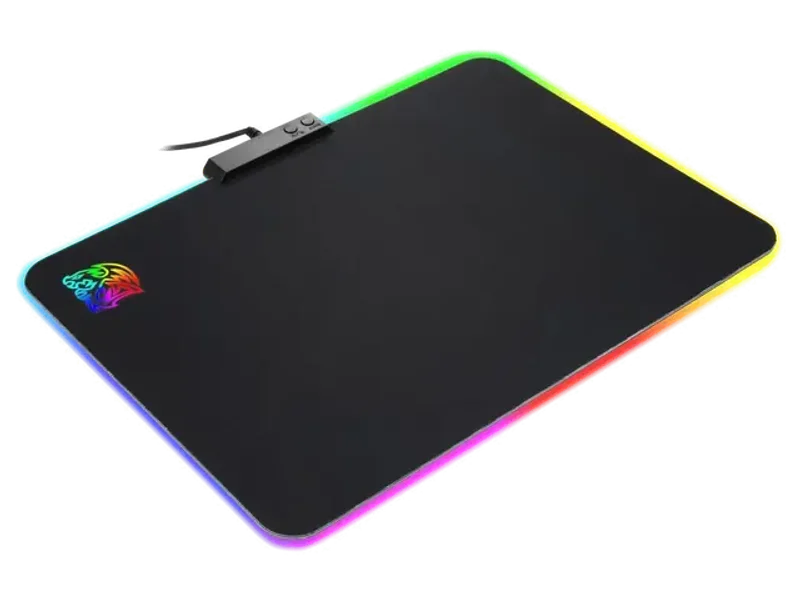 THERMALTAKE Argent RGB Medium Cloth Edition Black Mousepad
