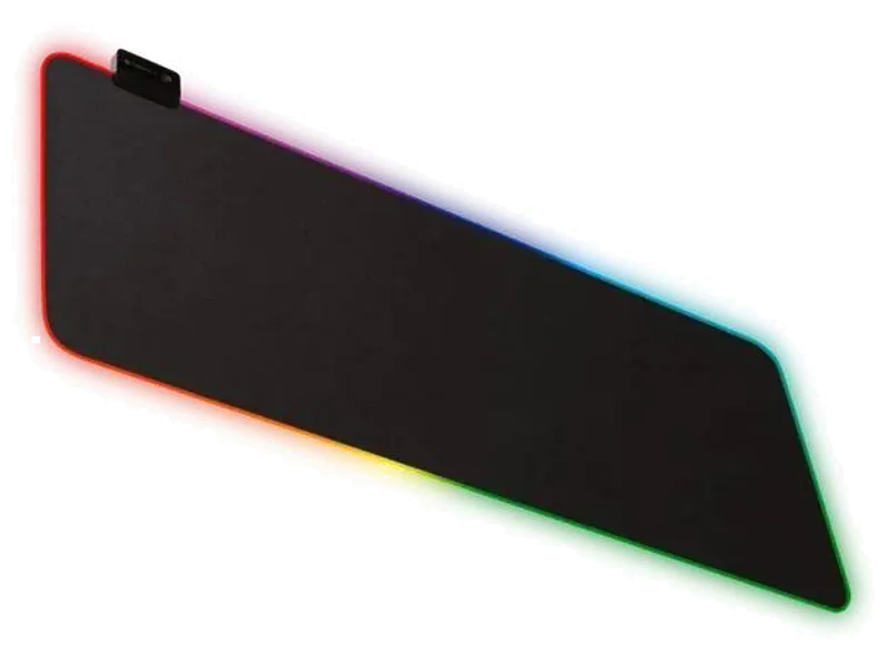 ZEBRONICS Blaze XL RGB Mouse Pad, Micro Weave, 13 RGB Modes, Anti-Slip Base Non Slip Base Mousepad