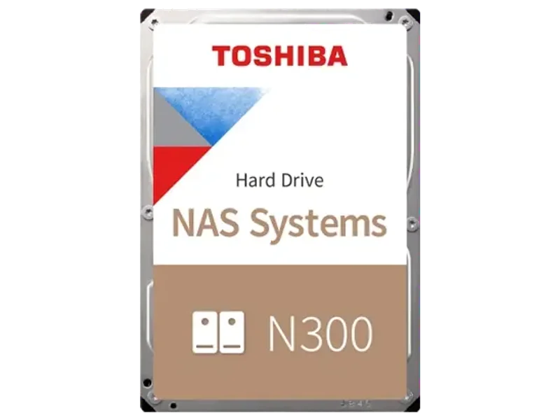Toshiba N300 4TB 7200 RPM NAS Hard Drive