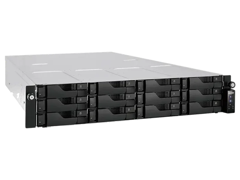 ASUSTOR AS6512RD 12-Bay NAS | 2.5GbE, 8GB DDR4, Energy-Efficient Rackmount Storage Server
