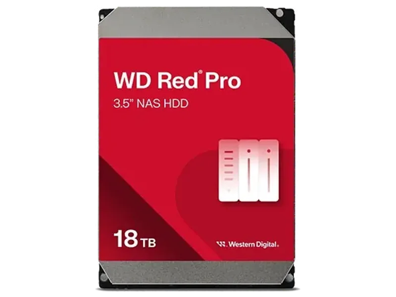 WD Red Pro 18TB 7200 RPM NAS Hard Drive