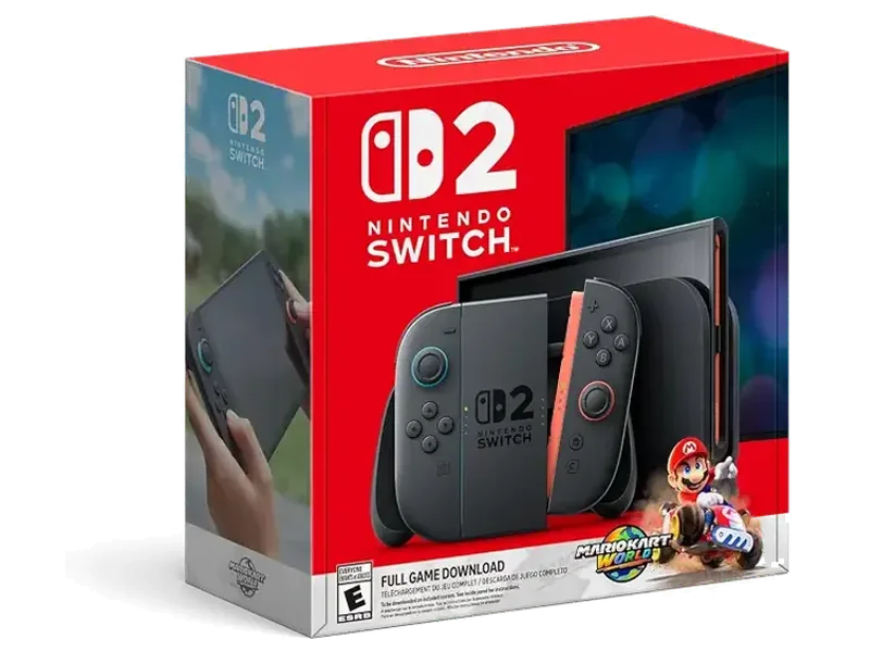 Gaming Console: Nintendo Switch 2 - Mario Kart World Bundle