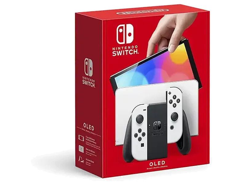 Gaming Console: Nintendo Switch OLED - White