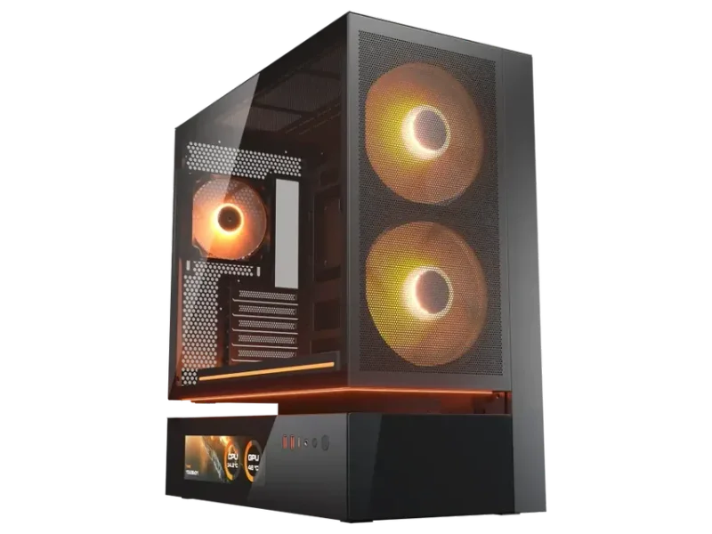 COUGAR CFV235 Mesh Vision ARGB ATX Mid Tower Cabinet Black (CGR-2DA4B-MV)