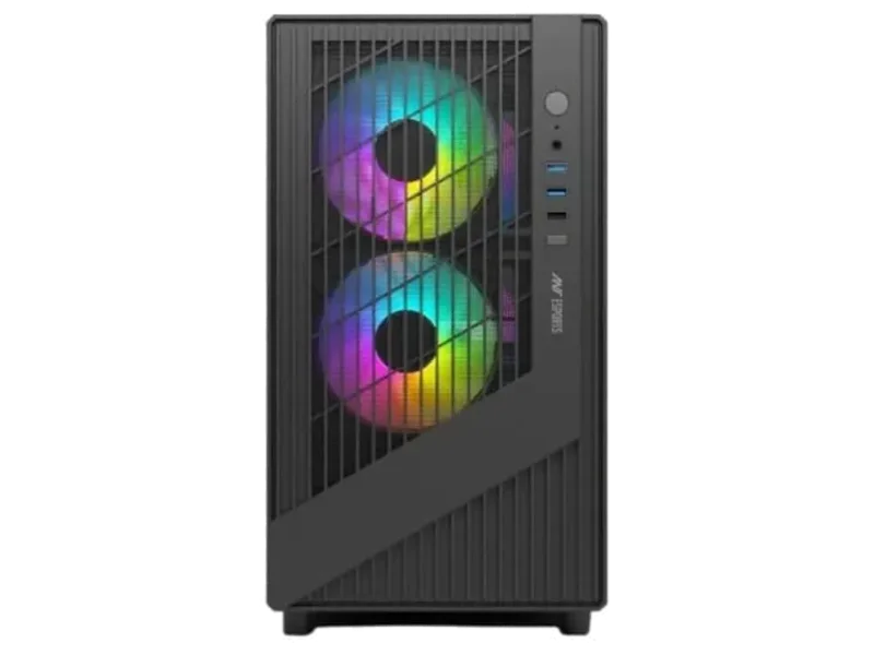 ANT ESPORTS 120 Air mATX Mini Tower Cabinet ( Black )