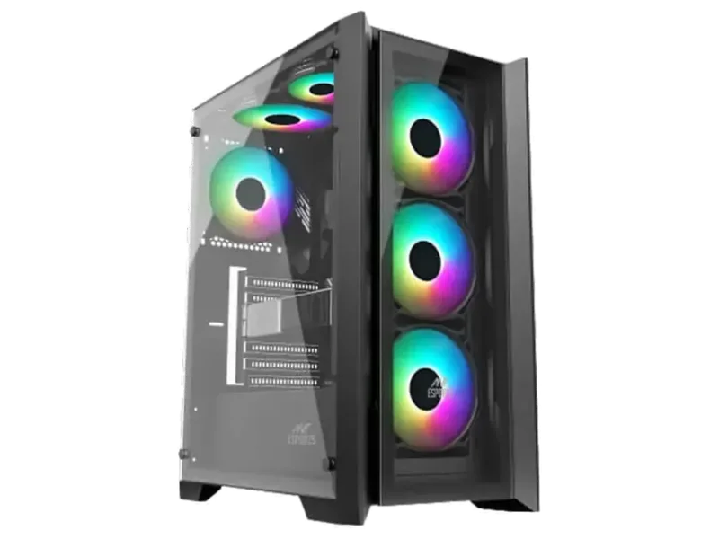 ANT ESPORTS ICE-170 TG ATX Mid Tower Cabinet (Black)