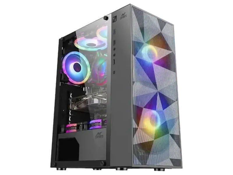 ANT ESPORTS ICE-310MT ATX Mid Tower Cabinet (Black)