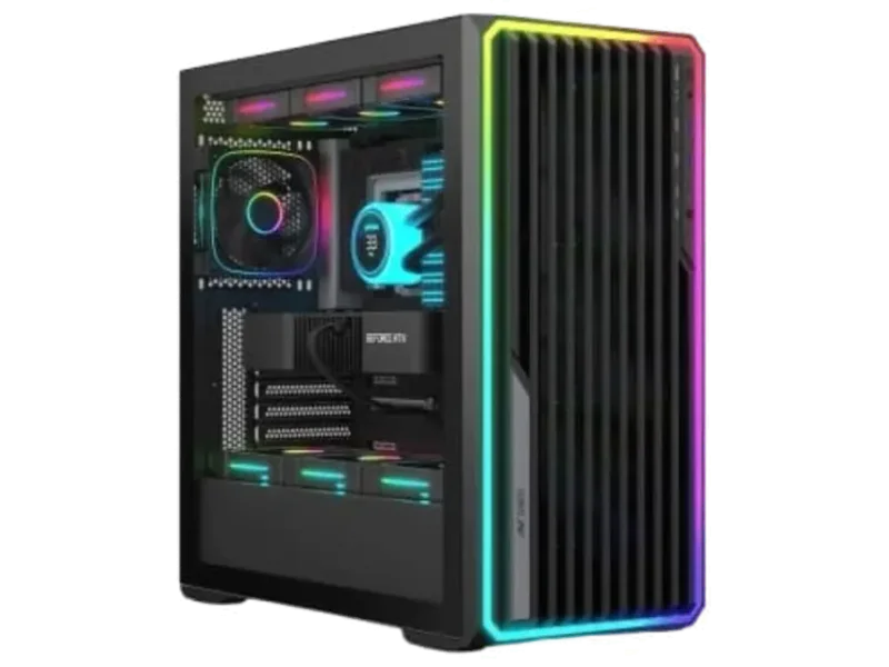 ANT ESPORTS Mesh X 360 ARGB EATX Mid Tower Cabinet ( Black )