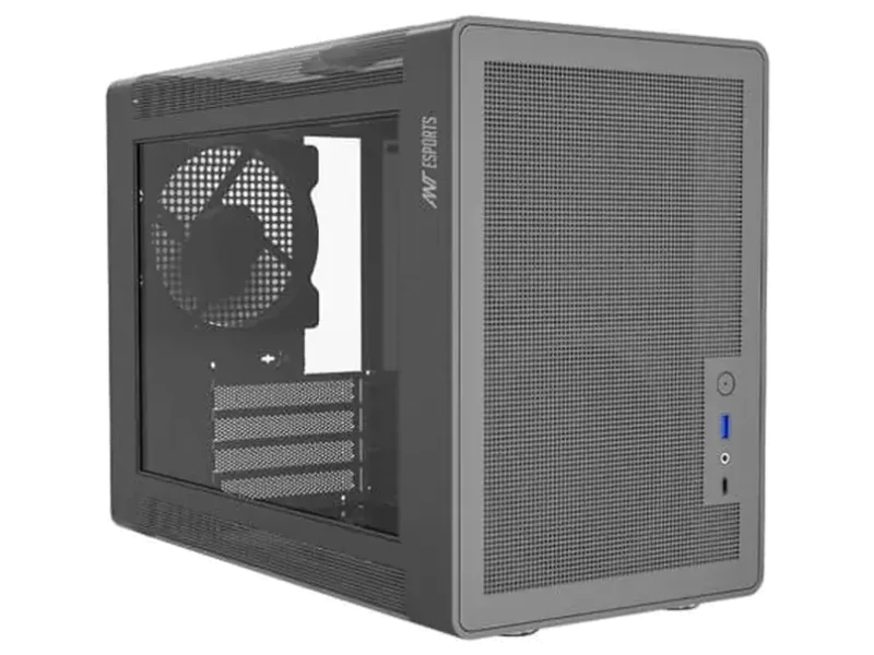 ANT ESPORTS Box C Air mATX Mid Tower Cabinet ( Grey )