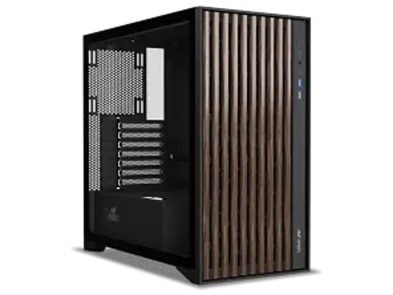 Ant Esports Zen Wood C3 Mid-Tower Computer Case Black