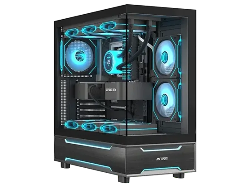 Ant Esports Crystal X6 Pro ARGB ATX Mid Tower Case
