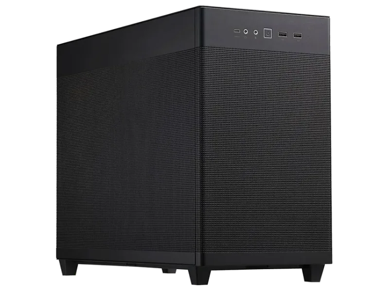 ASUS PRIME AP201 SMALL-TOWER MICRO-ATX CABINET BLACK