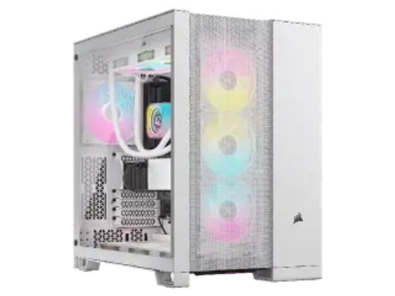 Corsair 2500X Mid-Tower Dual Chamber PC Case White (CC-9011266-WW)