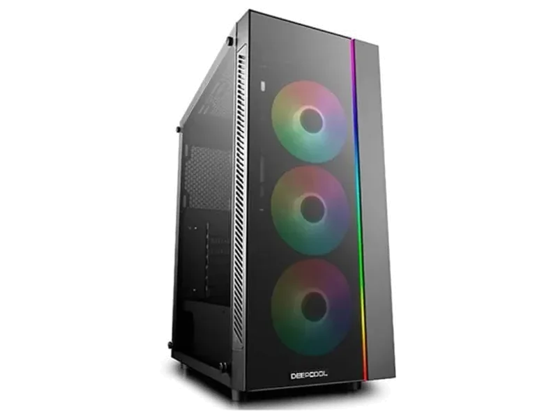DEEPCOOL Matrexx 55 ATX 3F ARGB Mid Tower Cabinet (Black)