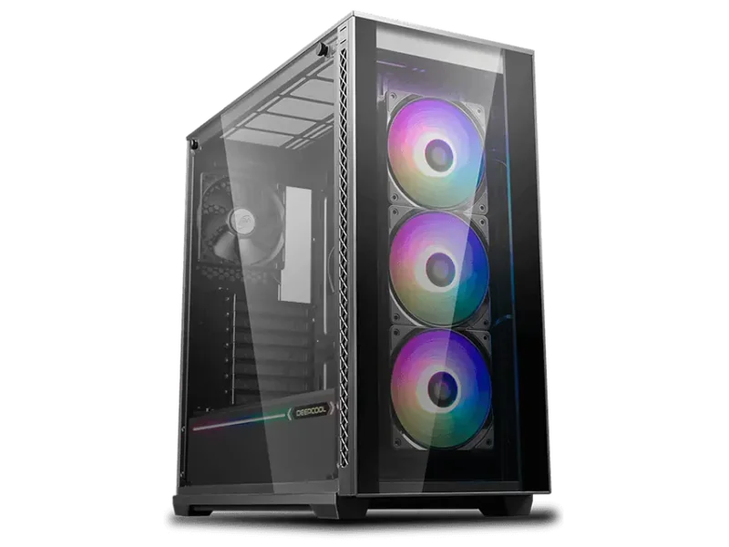 DEEPCOOL Matrexx 70 ADD-RGB 3F EATX Mid Tower Cabinet ( Black )