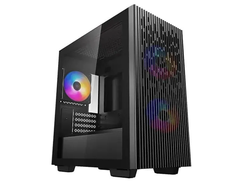 DEEPCOOL Matrexx 40 3FS mATX LED Mini Tower Cabinet (Black)