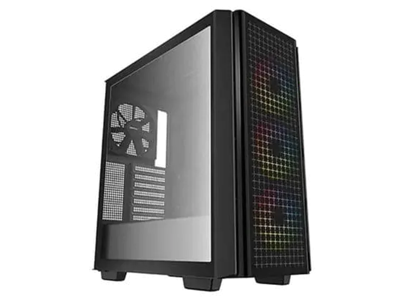 DEEPCOOL CG540 ARGB EATX Mid Tower Cabinet (Black)