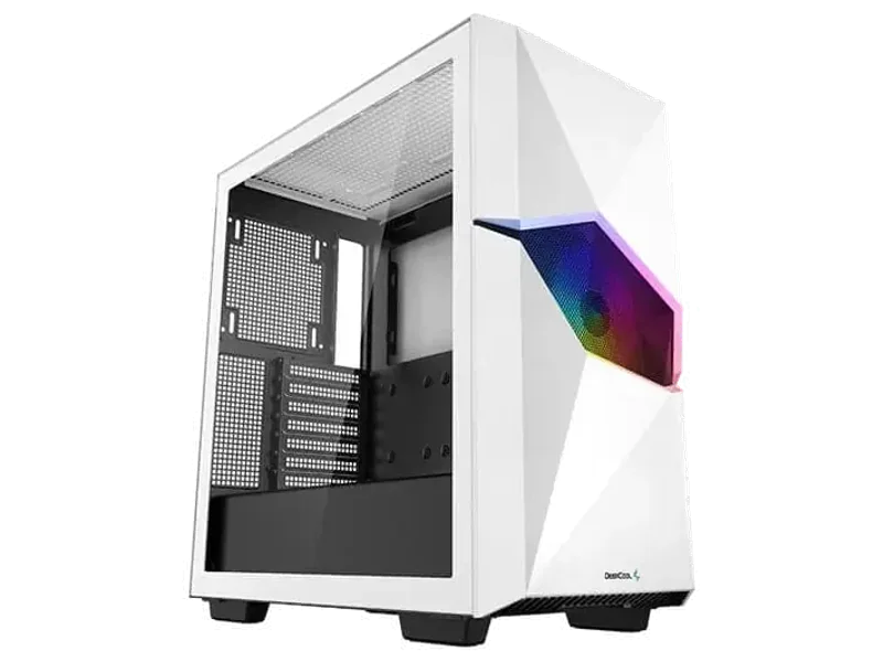 DEEPCOOL Cyclops EATX ARGB Mid Tower Cabinets (White)