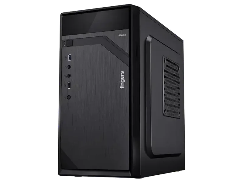 FINGERS Atlantic 3.0 Computer PC Case (Fashionable Micro ATX PC Cabinet with SMPS | BIS Certified)