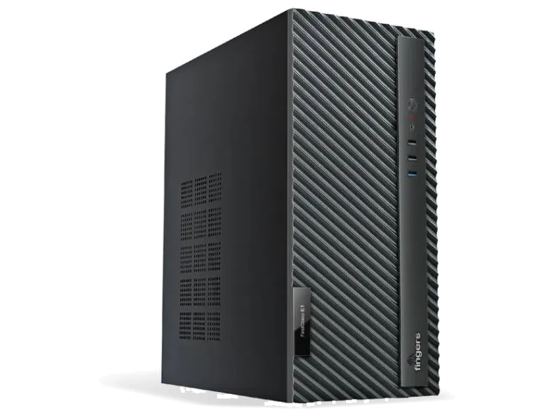 FINGERS FirstClass-E1 Micro ATX Cabinet with USB 2.0 and USB 3.0 Ports Compatible with Computer