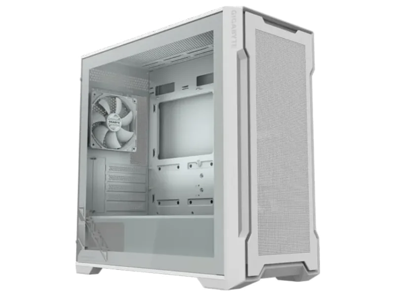 GIGABYTE C102 Glass ICE MATX Mid Tower Cabinet ( White )