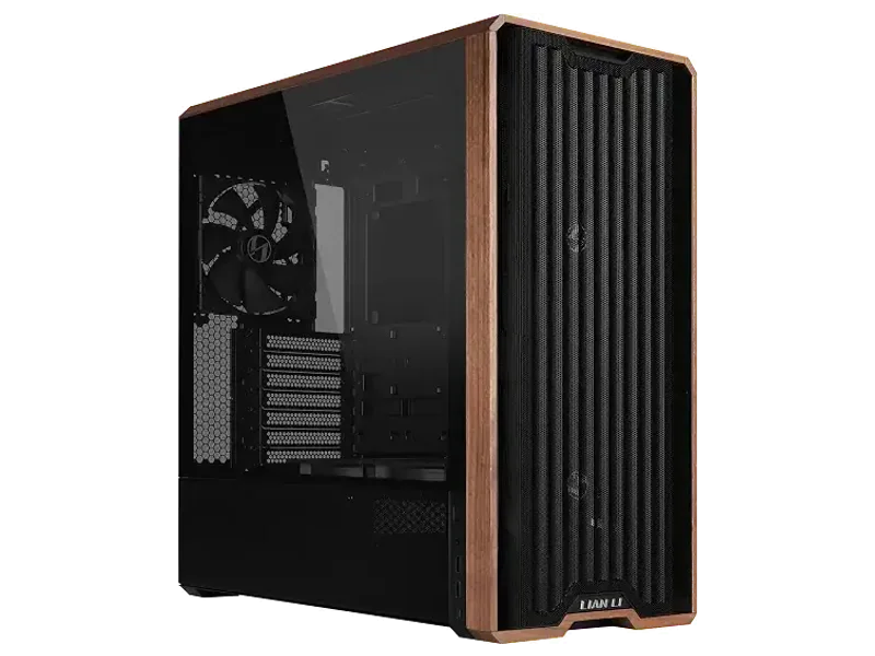 Lian Li LANCOOL 217 Mid-Tower Computer Case/Gaming Cabinet - Black | Support ATX/Micro-ATX/Mini-ITX | 5 Pre-Installed Fans - G99.LAN217X.in