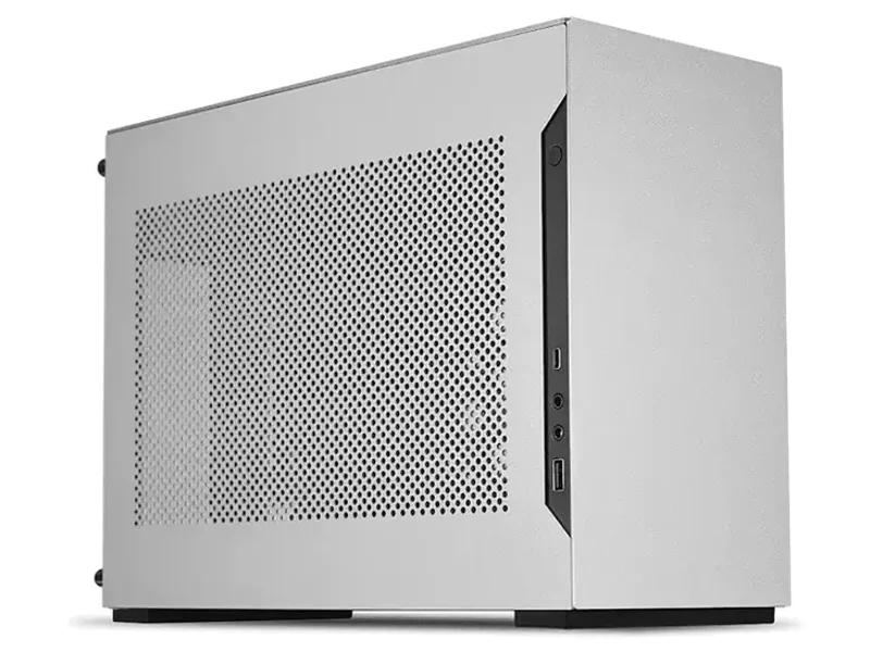 Lian Li A4 H2O Mini-ITX Computer CaseI Gaming CabinetI PC Cabinet I Chassis - Silver with PCIe 4.0 - G99.AH420A4.in