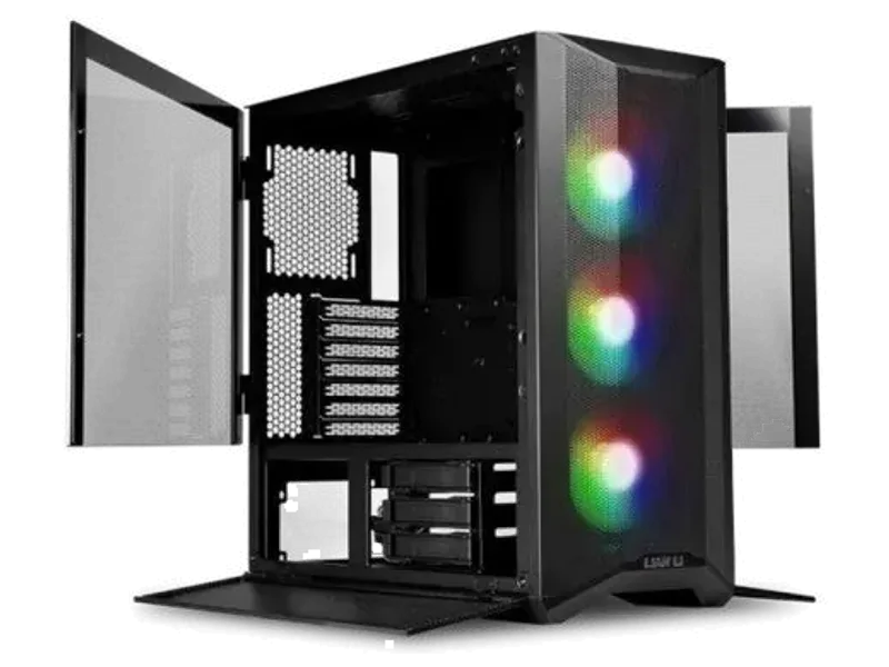 LIAN LI Lancool II Mesh RGB Type C EATX Mid Tower Cabinet (Black)