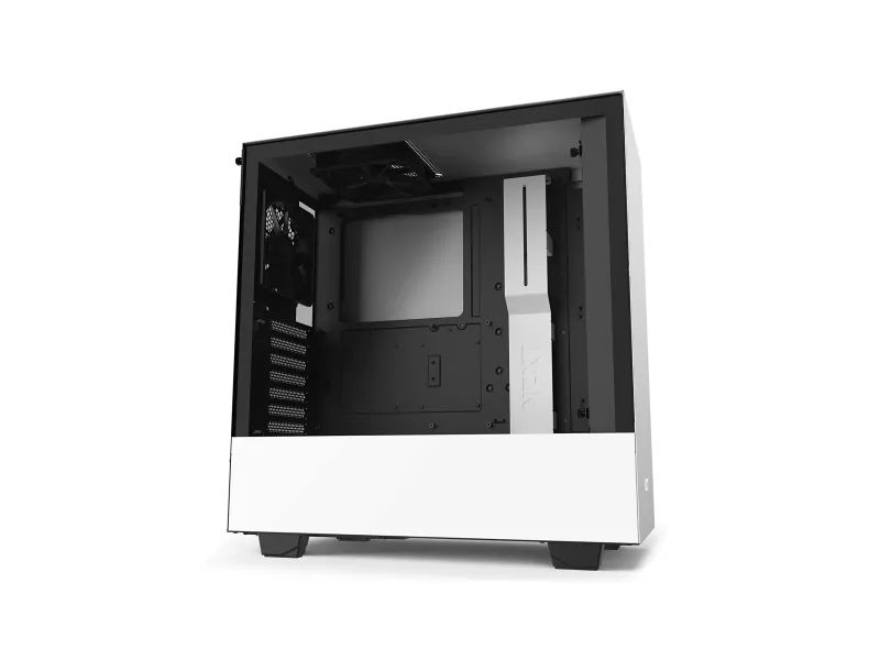 NZXT H510 ATX Mid Tower Cabinet With Tempered Glass Side Panel (Matte White)