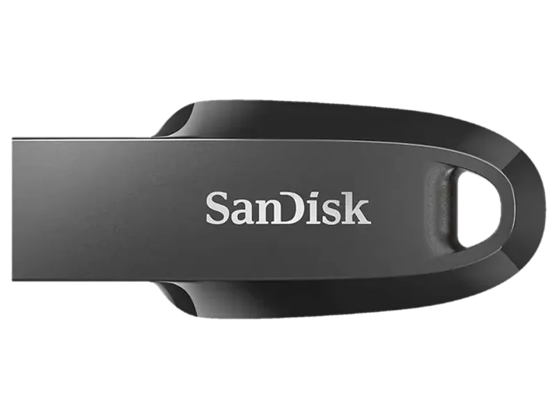 SANDISK Ultra Curve 256GB, USB 3.2, Flash Drive, 100MB/s R, Pendrive, Black (SDCZ550-256G-I35)