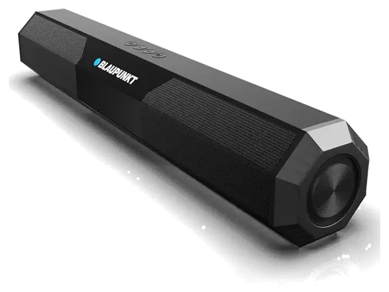 Blaupunkt SBA20+ 20W Bluetooth Soundbar for TV with Bluetooth/SD Card/Aux, Mini Sound/Audio System for TV Speakers, Mobile, PC, Projectors, Tablets, Laptops