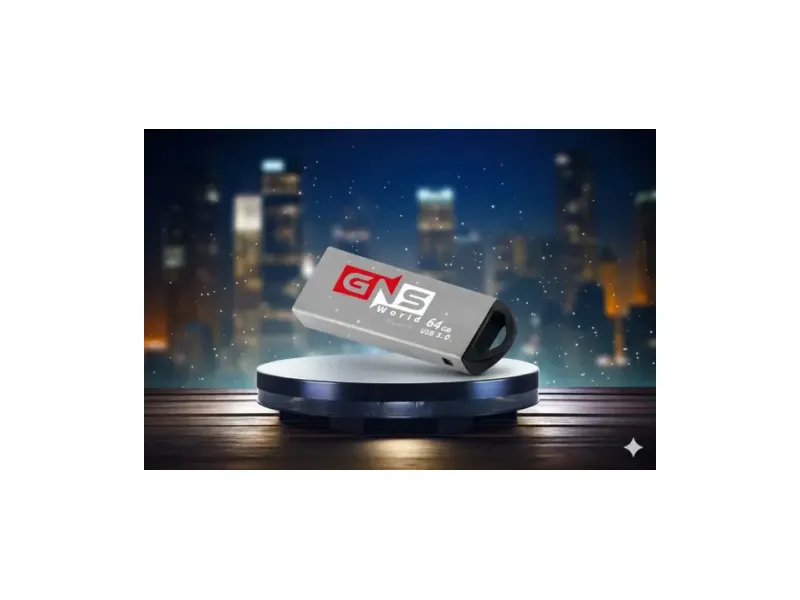 GNS World G54-64GB 64 GB Pen Drive Compatible with Desktop Computer, Gaming Console, Laptop, Audio Player USB 2.0 Metal Case