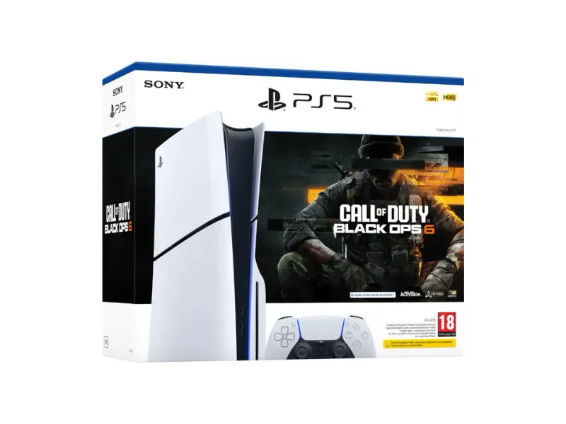 SONY PS5 Console Disc (Slim) CFI-2008A01 1 TB with Call of Duty Black OPS6