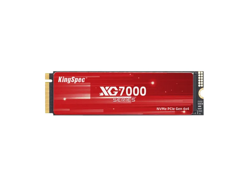 KingSpec XG7000 2TB NVMe SSD PCIe 4.0-7400MB/s Read Speed, 3D TLC NAND M.2 2280 Internal SSD, Compatible with Gaming PC, Laptop, PS5 Console