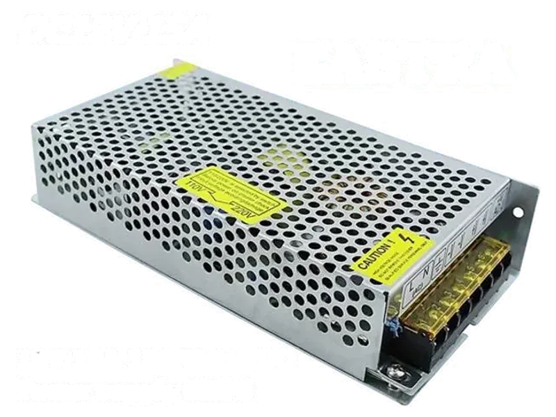 EASTRA HIGH QULITY DC 12V 15A SMPS Mode CCTV Switching Portable Power Supply 180 Watts Computer PSU with 2 SATA Cables