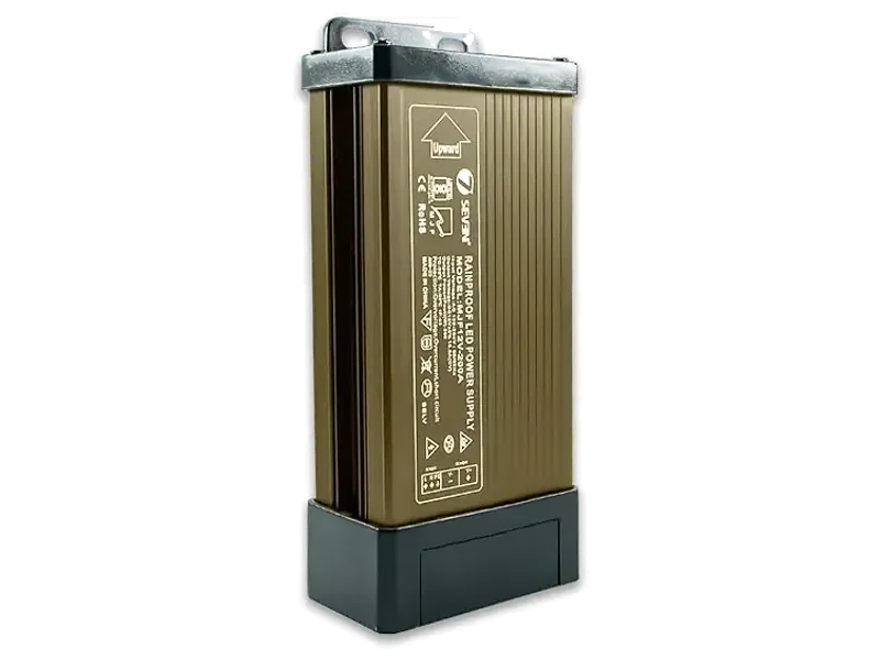 7SEVEN® 12V 200W 16A SMPS Power Supply, Weatherproof & Rainproof Switching Power Supply for LED Signage, LED Strip & Decorative Lights, CCTV Surveillance Camera, Industrial Automation Machines & More
